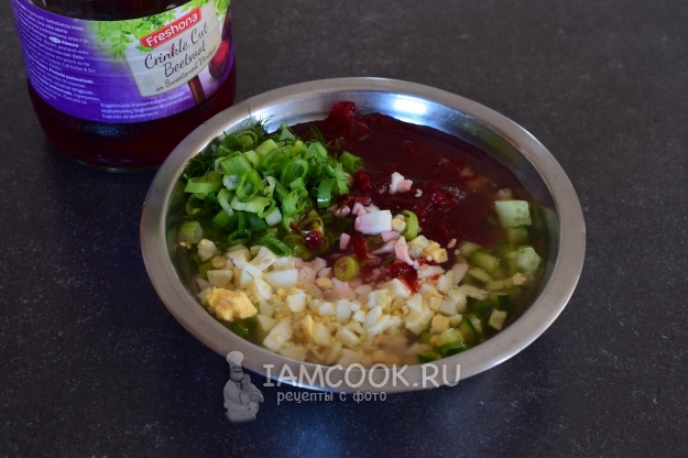 Влить маринад