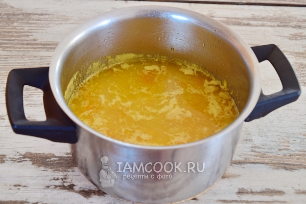 Варить суп до готовности риса