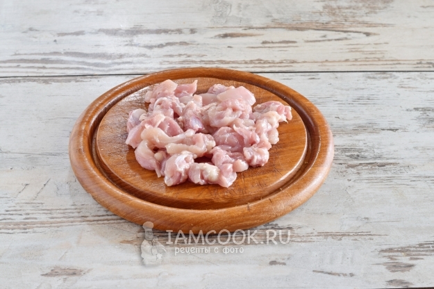 Порезать мясо