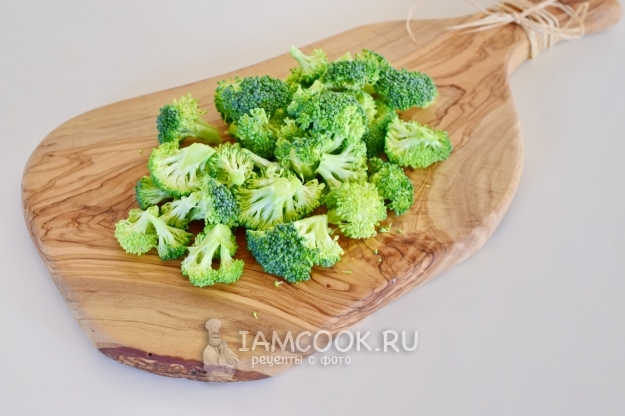 Разобрать капусту на соцветия