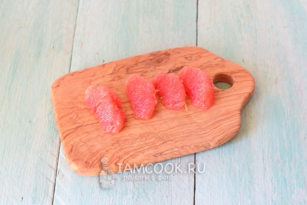 Почистить грейпфрут