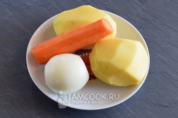 Почистить овощи