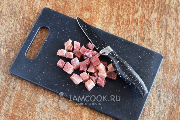 Порезать бекон
