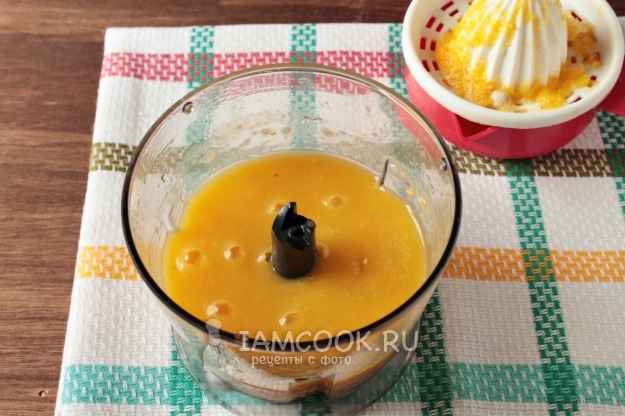 Фото смузи из свежего манго и груши