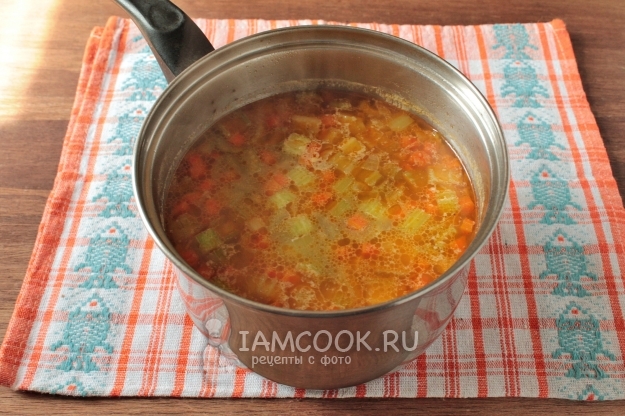 Довести суп до готовности