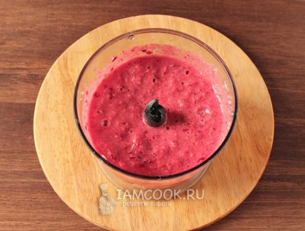 Взбить хрен с клюквой