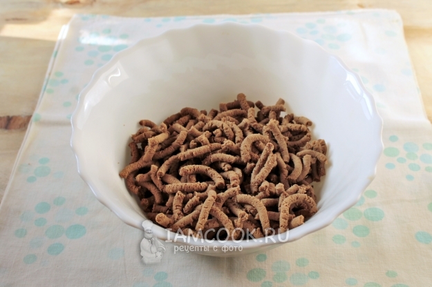 Перекрутить печень на мясорубке