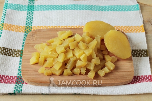Порезать картофель