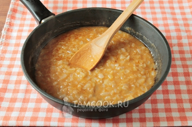 Потушить лук