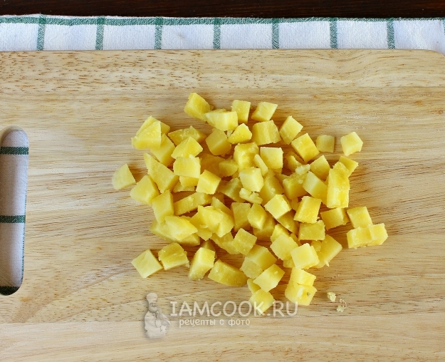 Порезать картофель