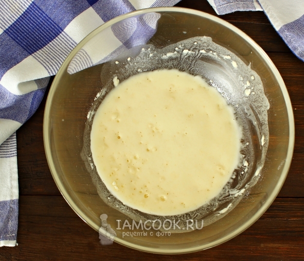 Готовая опара