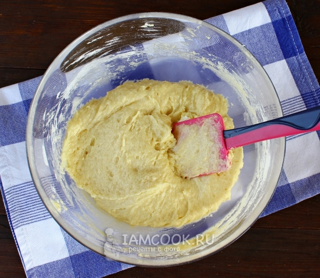 Размешать тесто