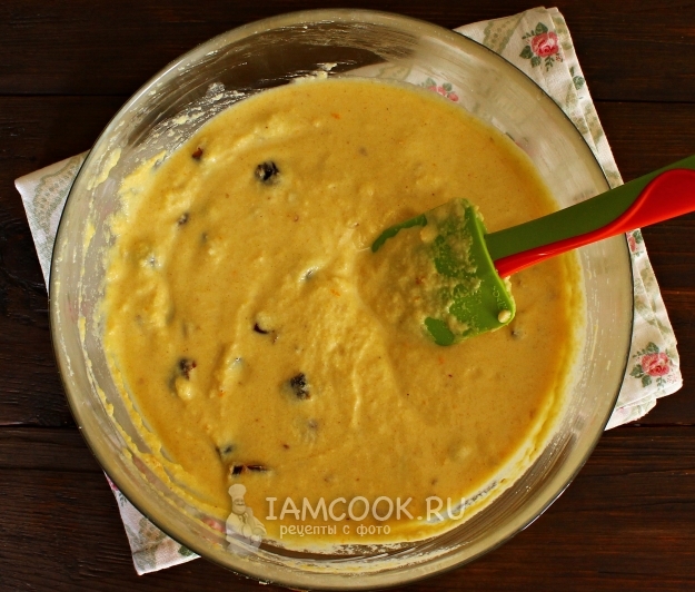 Размешать тесто