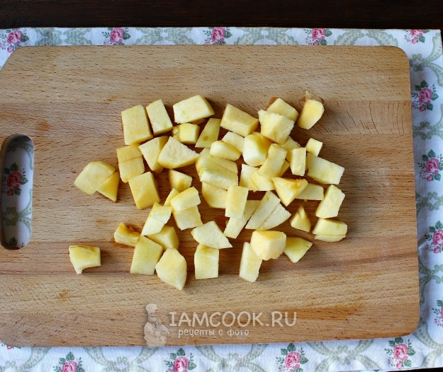 Порезать яблоки