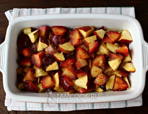 Посыпать сахаром