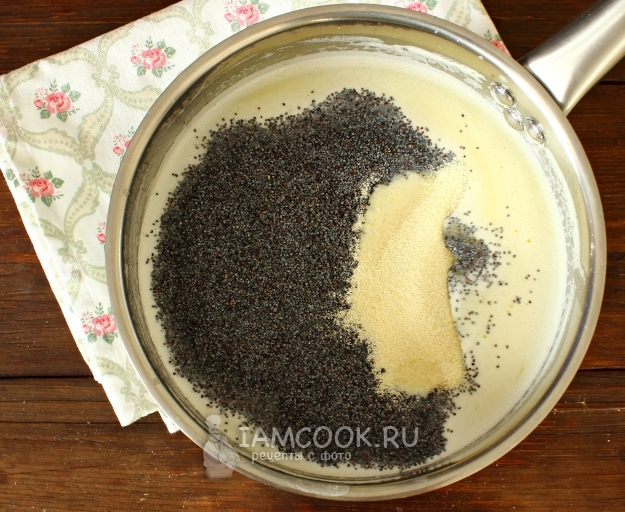 Всыпать мак и манку