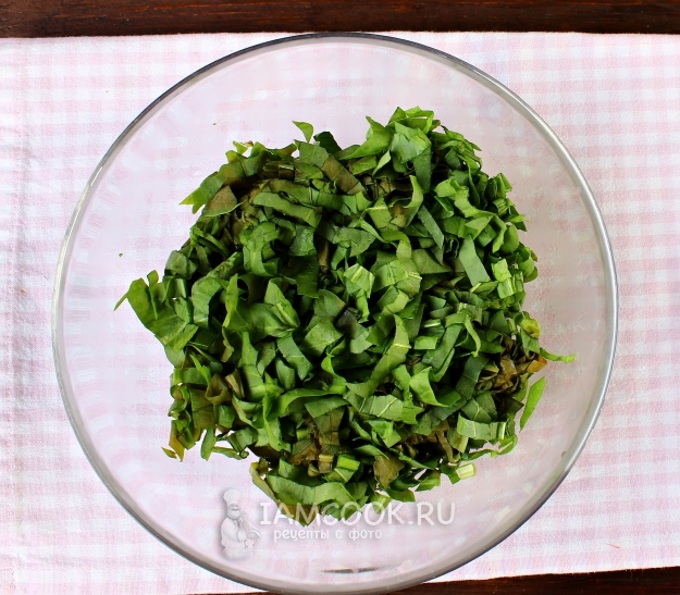 Приготовить щавель в микроволновке