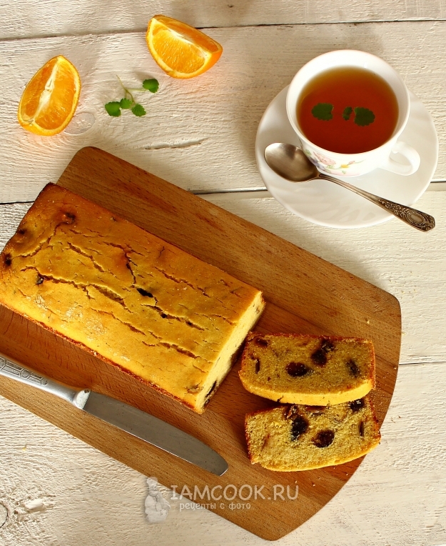 Рецепт кукурузного хлеба с финиками