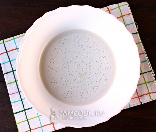 Готовая опара