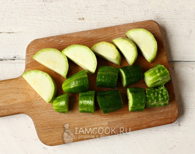 Порезать овощи