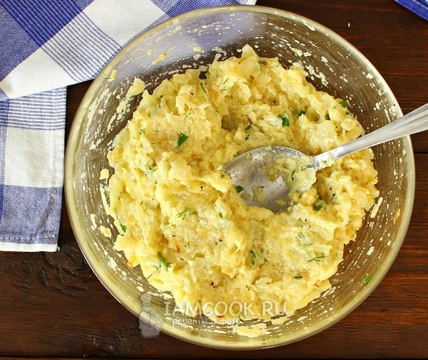 Размешать тесто