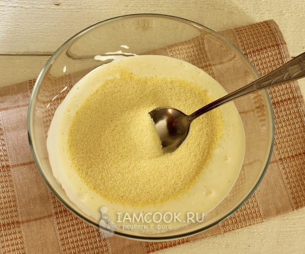 Всыпать манку