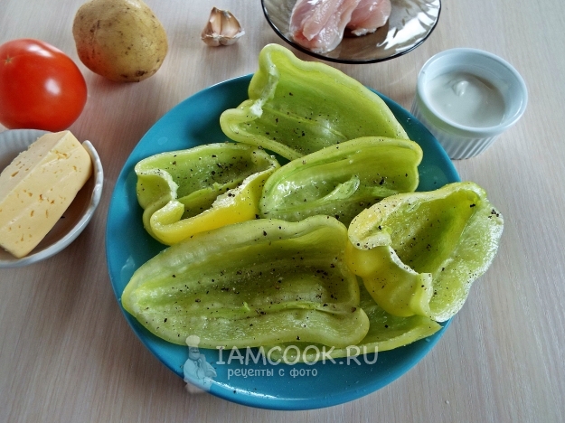 Замариновать перцы