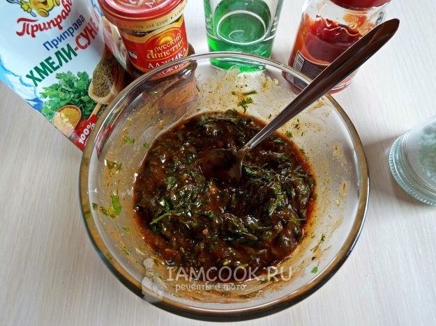 Фото соуса «Сацебели» из томатной пасты