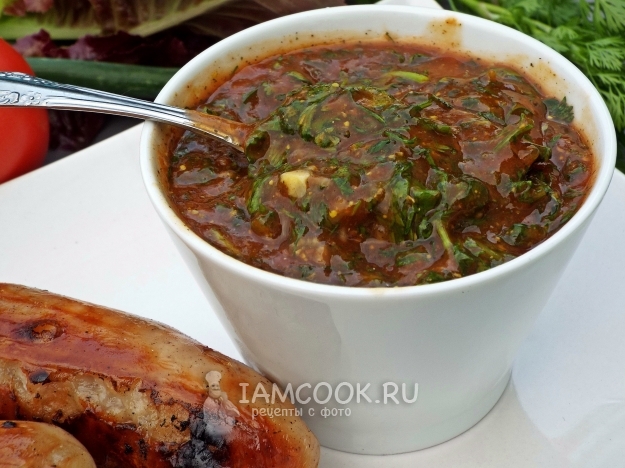 Рецепт соуса «Сацебели» из томатной пасты