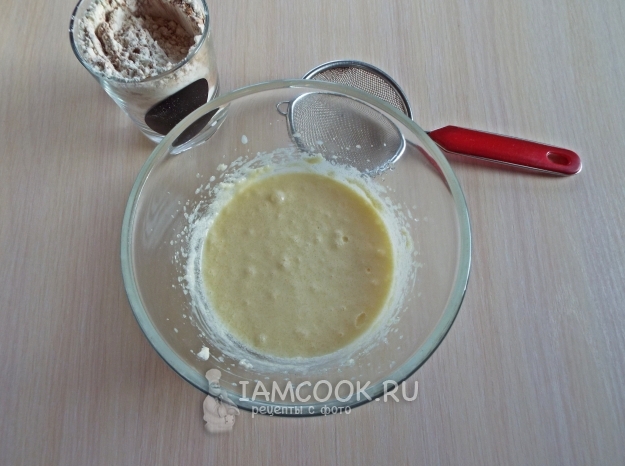 Влить молоко