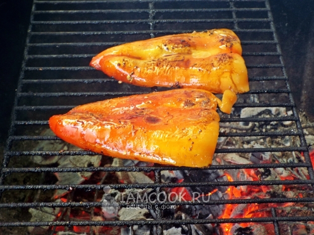 Запечь перец