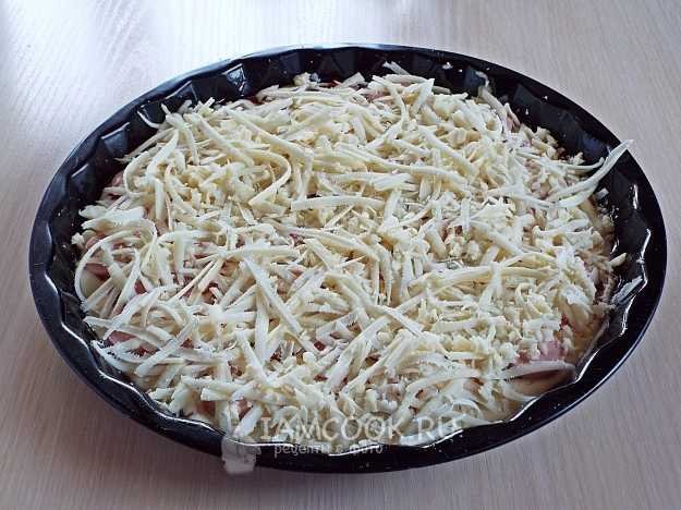 Посыпать сыром