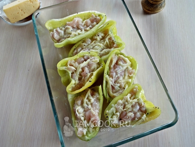 Нафаршировать перцы