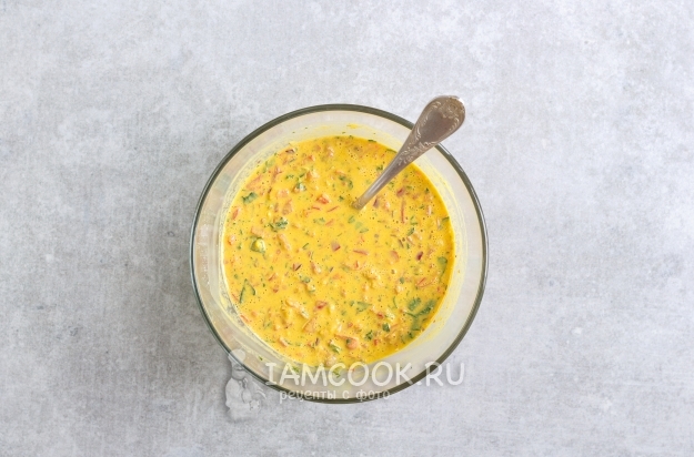 Тесто для нутового омлета из нутовой муки