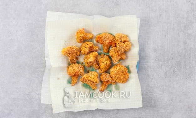 Цветная капуста в панировке