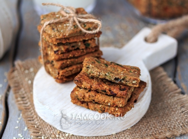 Фото луковых крекеров