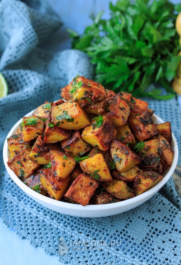  Жареная картошка по ливански