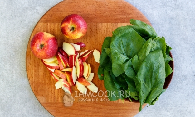 Порезать яблоки
