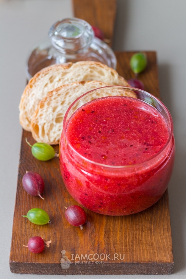 Рецепт варенья из крыжовника с апельсинами без варки