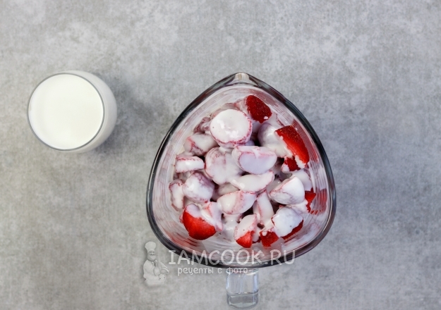 Влить йогурт