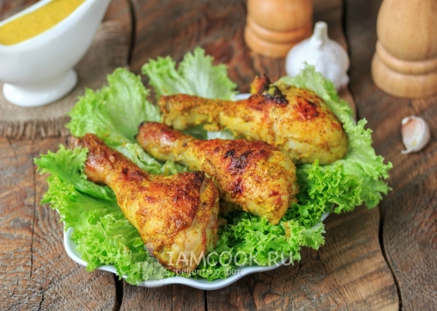 Курица в кефирном маринаде