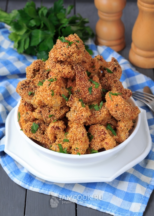 Жареная цветная капуста