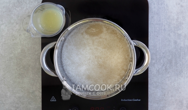 Сварить сироп