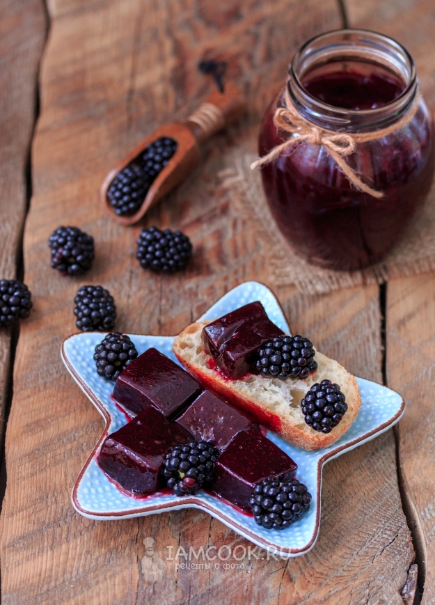 Рецепт варенья из ежевики без варки на зиму