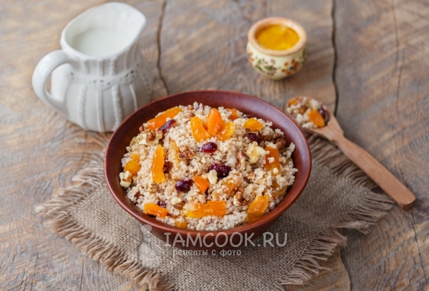 Рецепт каши из кускуса с молоком