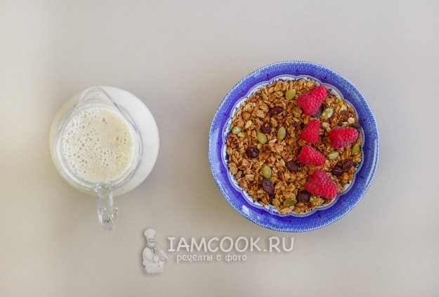 Рецепт бананового молока