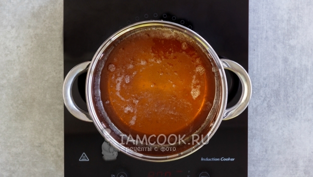 Проварить сироп