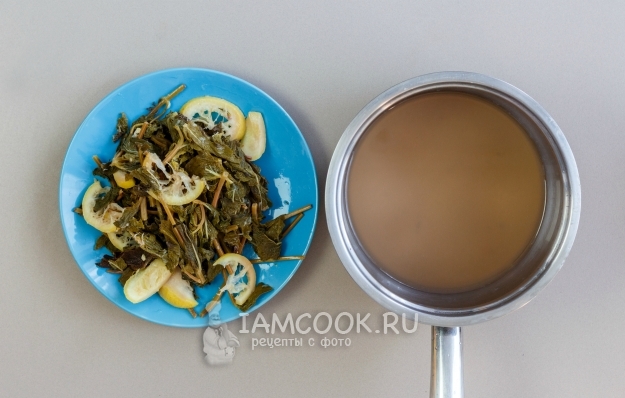 Процедить отвар