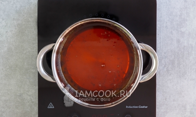 Уварить сироп без абрикосов