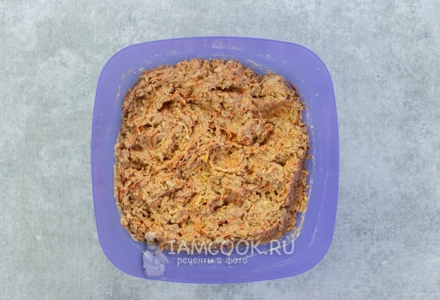 Размешать тесто